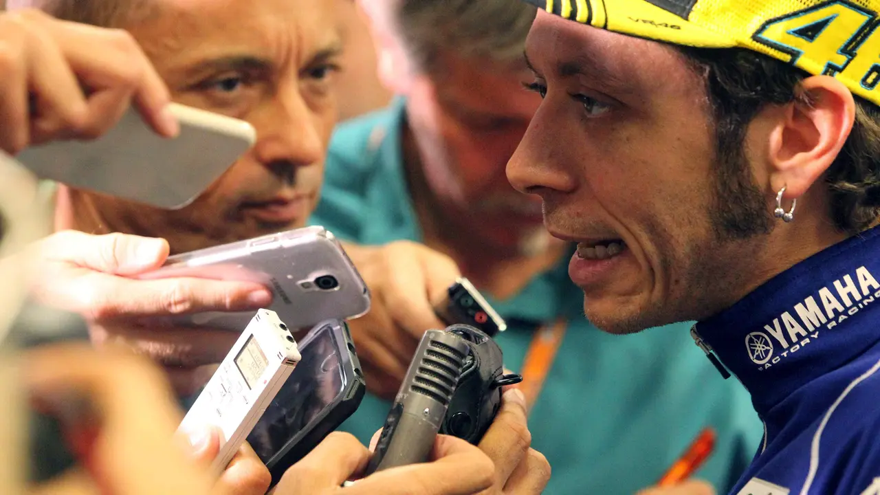 Valentino Rossi (EPA/Javier Ceboladda)