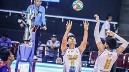 Padahal, pada laga sebelumnya di putaran pertama final four, TNI AU Electric mampu unggul tipis 3-2. (Dok. PBVSI)