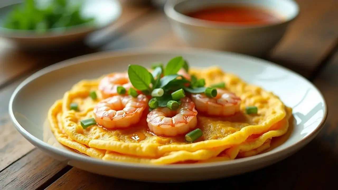 Resep Omelet Udang