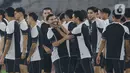 Skuad Garuda mulai melakukan latihan yang menjadi persiapan akhir menjelang melawan Timnas Jepang pada laga lanjutan putaran ketiga Kualifikasi Piala Dunia 2026 zona Asia Grup C. (Liputan6.com/Angga Yuniar)