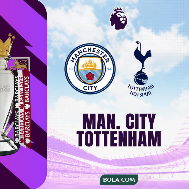 Liga Inggris - Man City Vs Tottenham