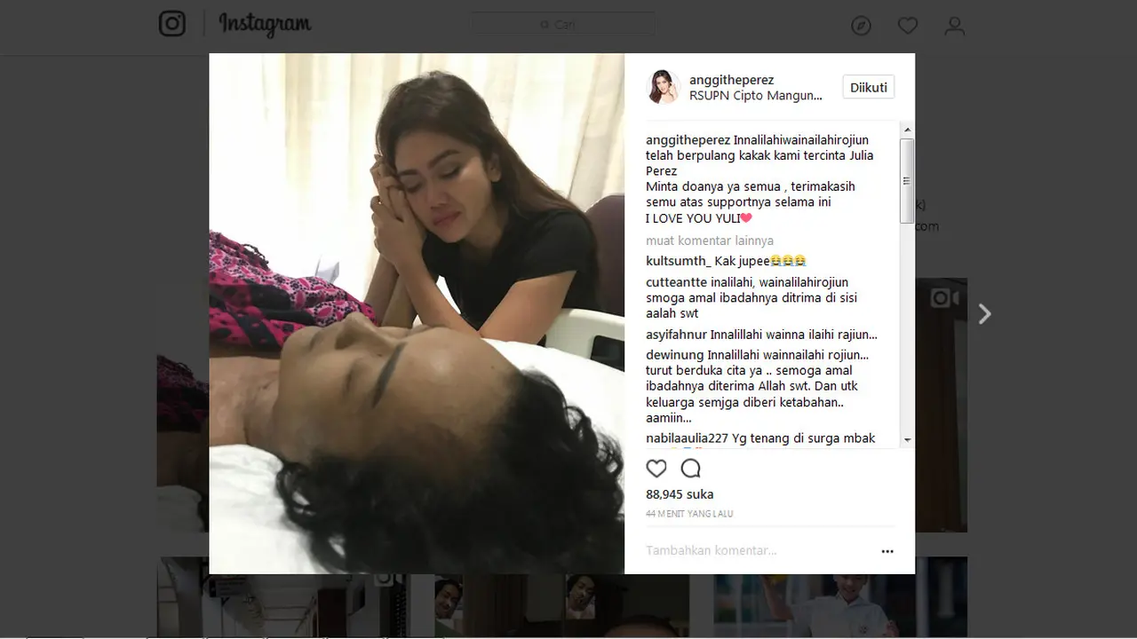 Jupe Meninggal Dunia