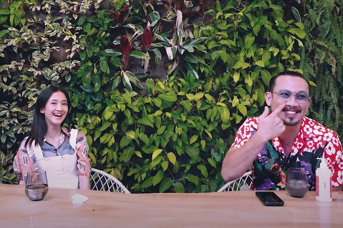 Keisya Levronka saat jadi bintang tamu podcast Denny Sumargo. (Foto: Dok. YouTube Curhat Bang Denny Sumargo)