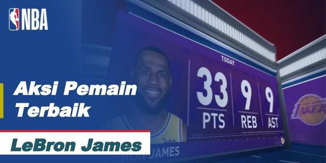 VIDEO: Aksi-aksi LeBron James Saat Bawa LA Lakers Kalahkan Miami Heat di Final NBA