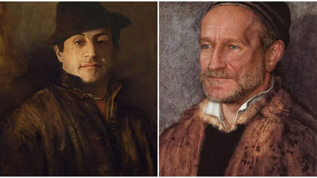 7 Potret Selebriti Hollywood Jika Diilustrasikan Jadi Sosok Zaman Renaisans