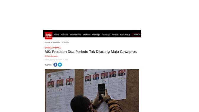 <p>Cek fakta foto artikel cnnindonesia bergambar Ganjar Pranowo dan Jokowi.</p>