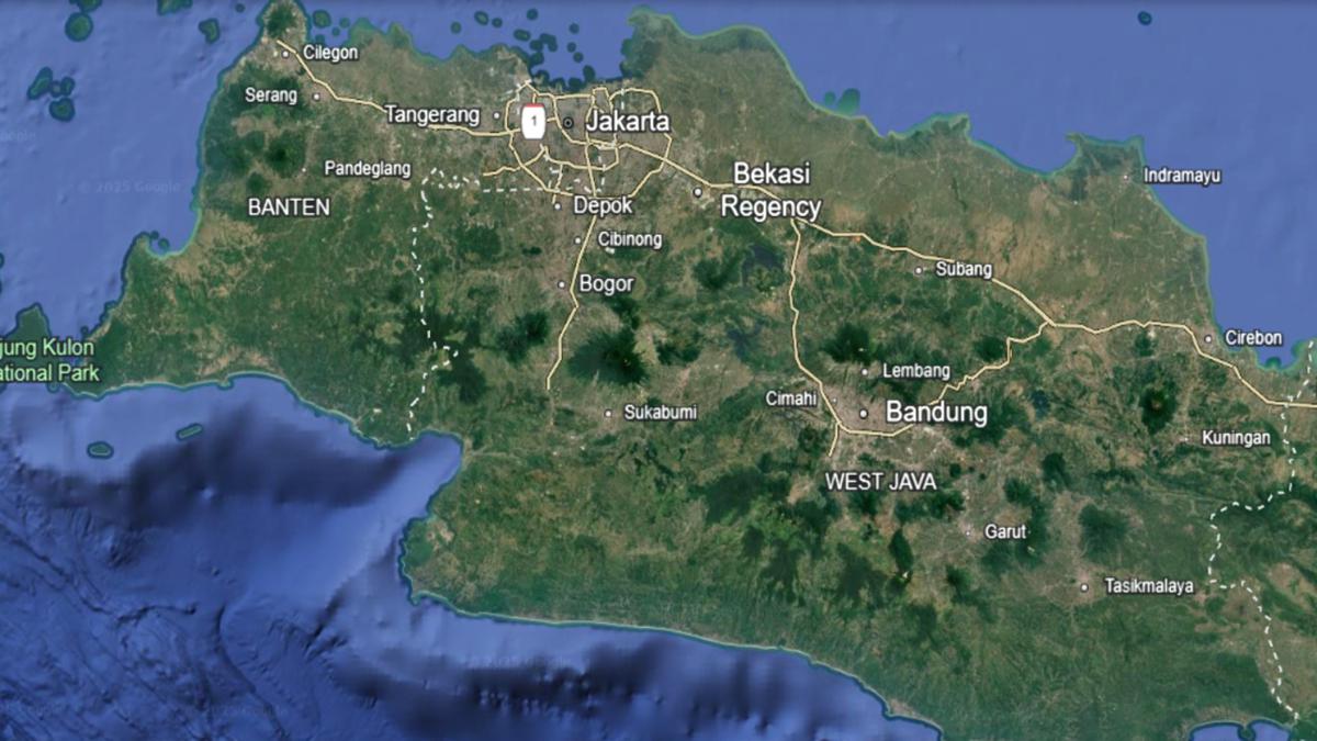 Peta Jawa Barat, Ini Hal Unik yang Mungkin Belum Kamu Ketahui
