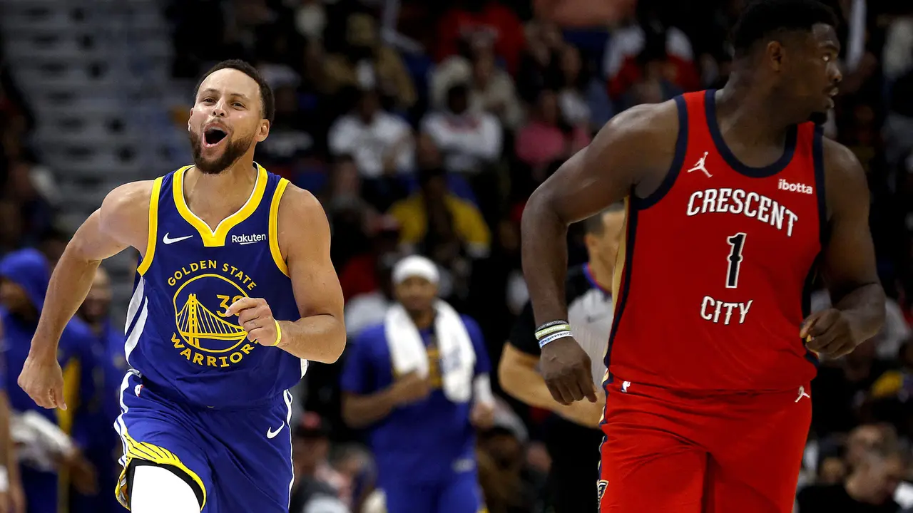 Foto: Lakukan Selebrasi Ala Home Alone, Berikut Momen Stephen Curry Pecundangi Dillon Brooks saat Laga NBA 2023/2024