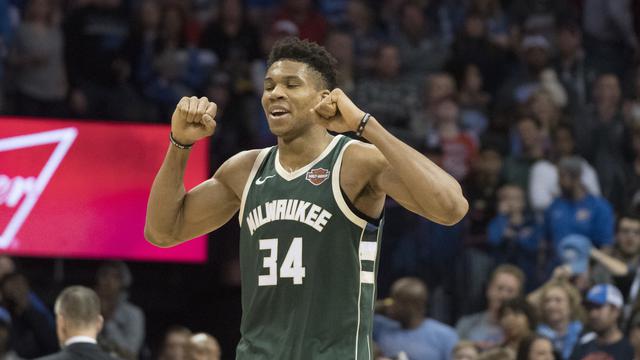 Selebrasi Giannis Antetokounmpo
