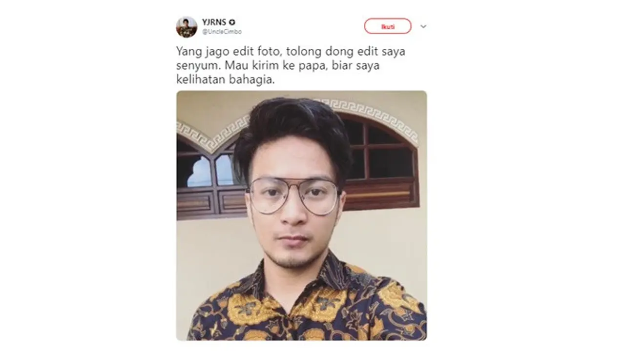 Editan Kocak (Sumber: Twitter/UncleCimbo)