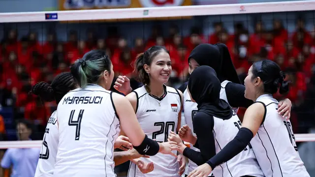Timnas Voli Putri Indonesia - SEA V League 2025 - Bola Voli