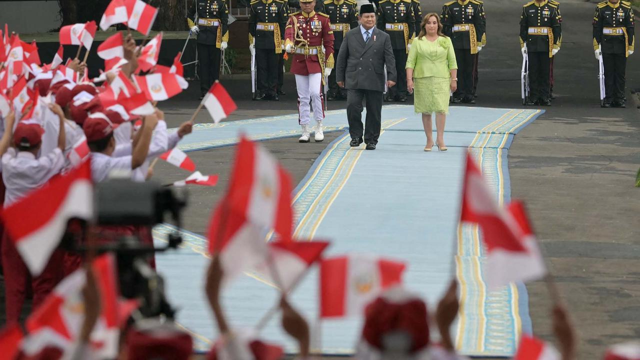 FOTO: Presiden Prabowo Sambut Presiden Peru di Istana Merdeka, Tegaskan Komitmen Perkuat Kerja Sama