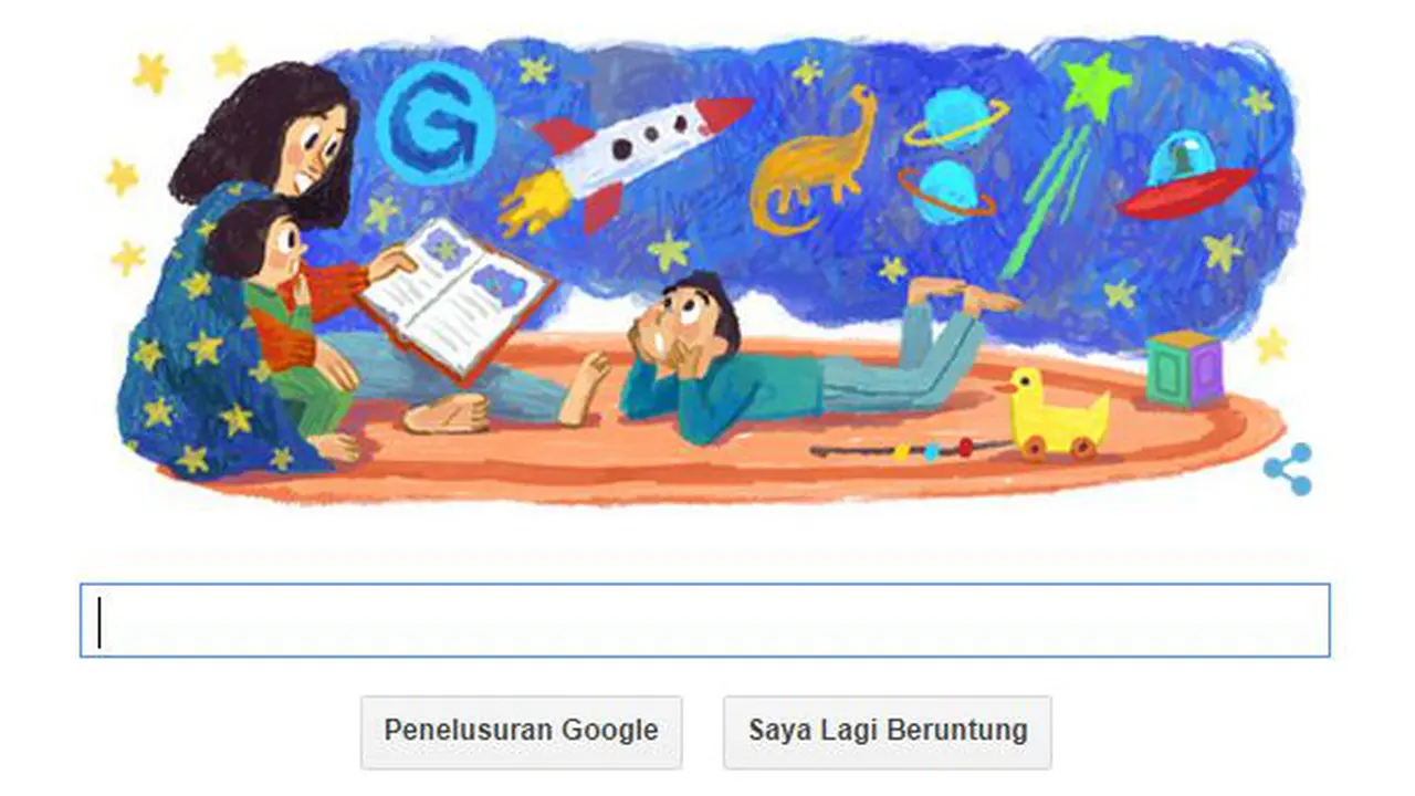 Hari Ibu di Google Doodle