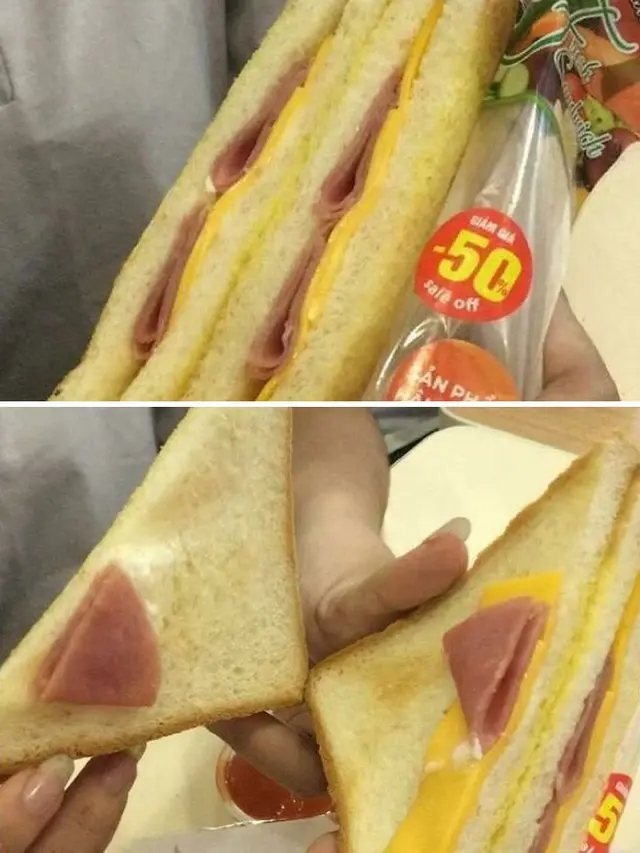 Tak Sesuai Ekspektasi, 7 Penampakan Makanan Ini Bikin Pembeli Kecewa. (Sumber: Boredpanda)