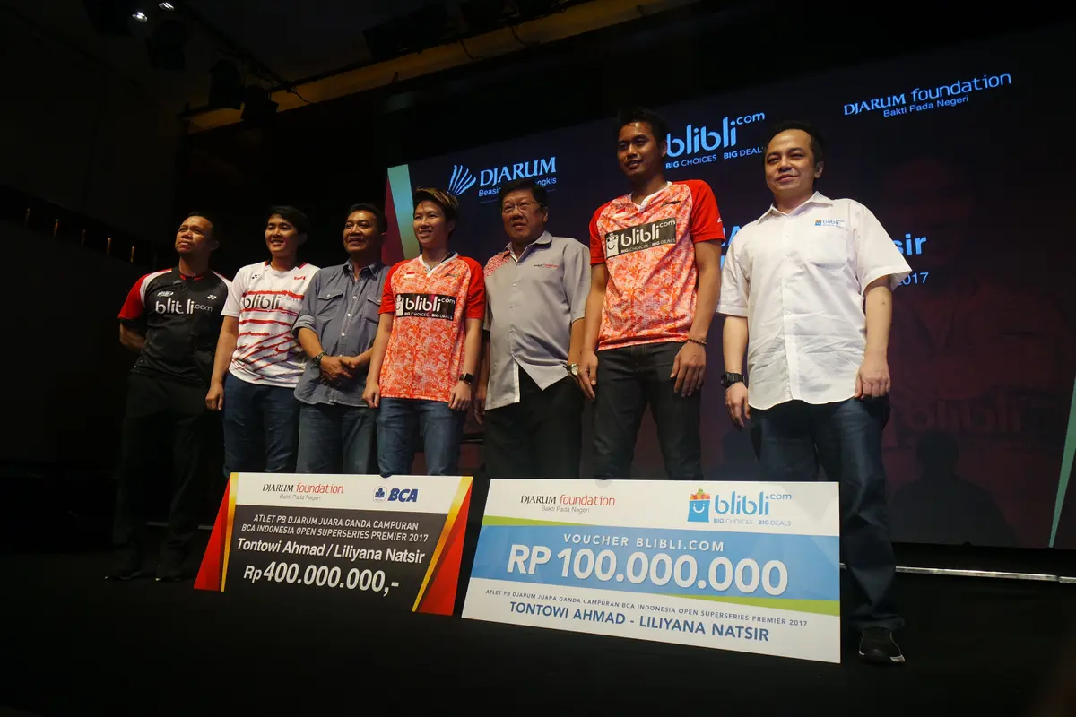 Liliyana Natsir dan Tontowi Ahmad