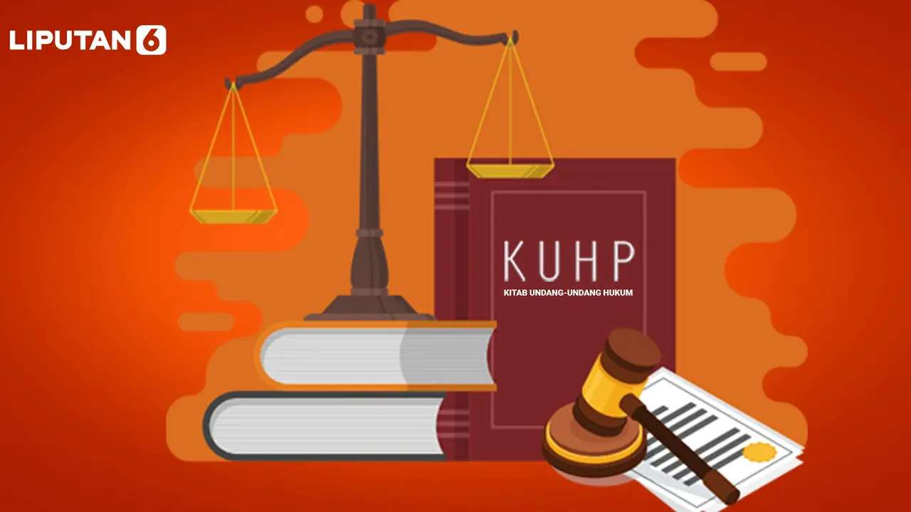 Banner Infografis UU KUHP Baru Tuai Kritik Keras. (Liputan6.com/Trieyasni)