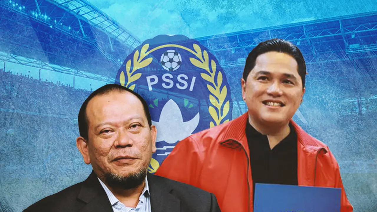 Ilustrasi - Erick Thohir dan La Nyalla