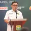 Ketua Umum PP PBSI Fadil Imran pada acara pelepasan tim Piala Thomas dan Uber 2026 Indonesia di Pelatnas Cipayung PBSI, Jakarta Timur, Rabu (15/4/2026). (foto: PBSI) .