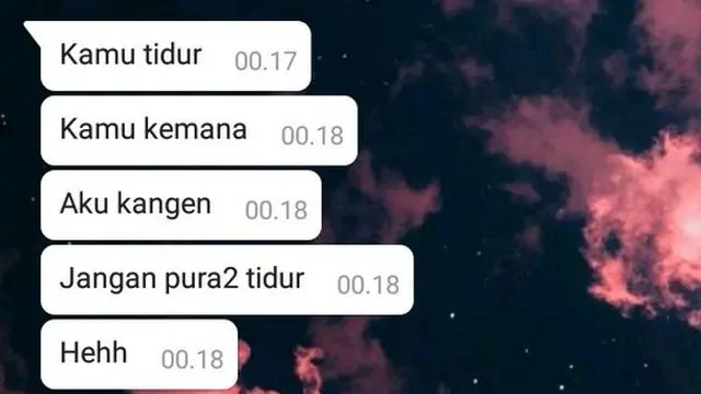 6 Chat Pacar Bilang Kangen Sebelum Tidur Ini Bikin Senyum-Senyum