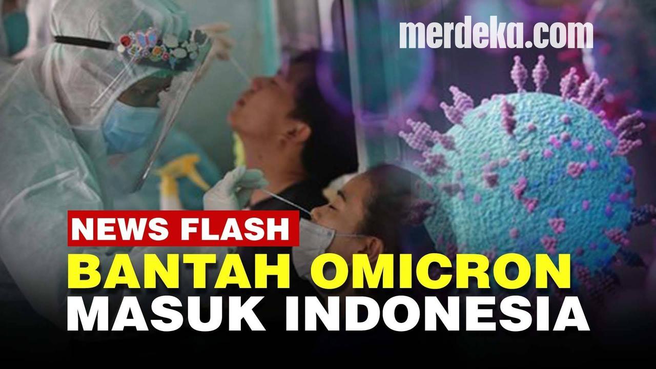 VIDEO: Kemenkes Bantah Adanya 4 Orang Warga DKI Jakarta Terpapar Omicron
