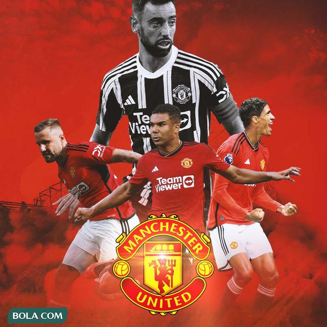 Manchester United - Kandidat kapten pengganti Bruno Fernandes