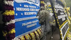 Rumah Duka Guruh Soekarnoputra Dipenuhi Karangan Bunga, Ada dari Prabowo-Jokowi