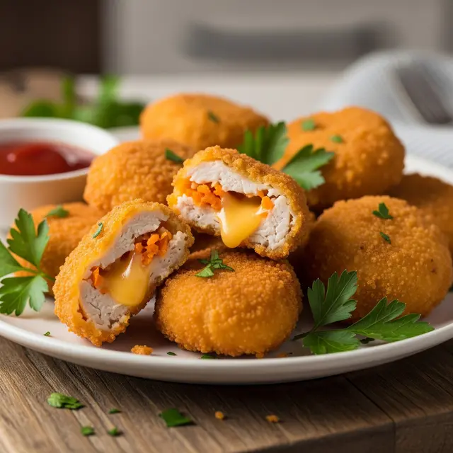 Nugget dari Ayam Goreng Sisa (Gemini AI)
