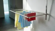 8 Model Jemuran Baju dari Besi yang Kuat, Hemat Tempat, dan Antikarat