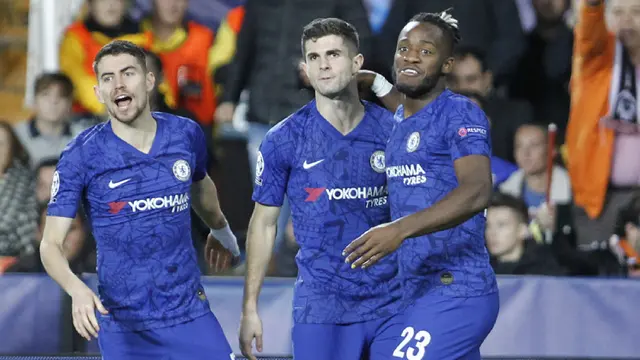 Chelsea Tahan Imbang Valencia 2-2 di Mestalla