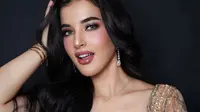 Potret Tasya Farasya Makeup ala Miss Universe (credit: instagram/tasyafarasya)