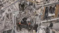 Militer Israel mengonfirmasi bahwa rudal-rudal tersebut diluncurkan langsung dari wilayah Iran. (AP/Oded Balilty)