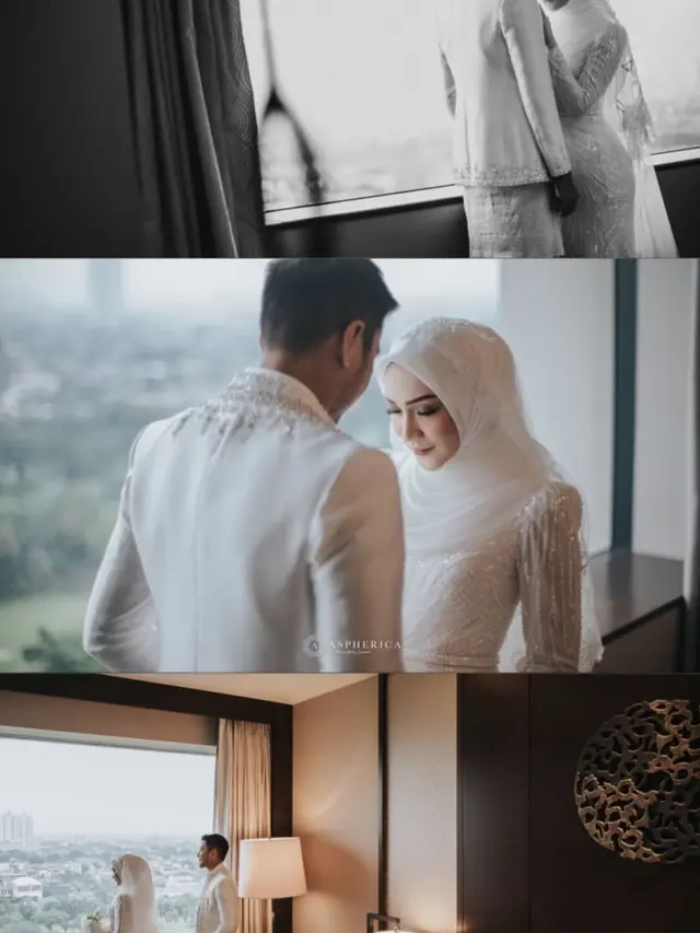 Potret pernikahan Melody Prima dengan Ilham (Sumber: Instagram Story/@melodyprima)
