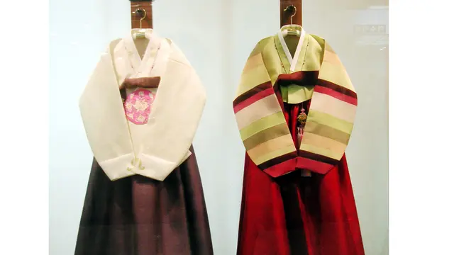 Foto Gratis Sembari Pakai Hanbok di Korea Indonesia Festival