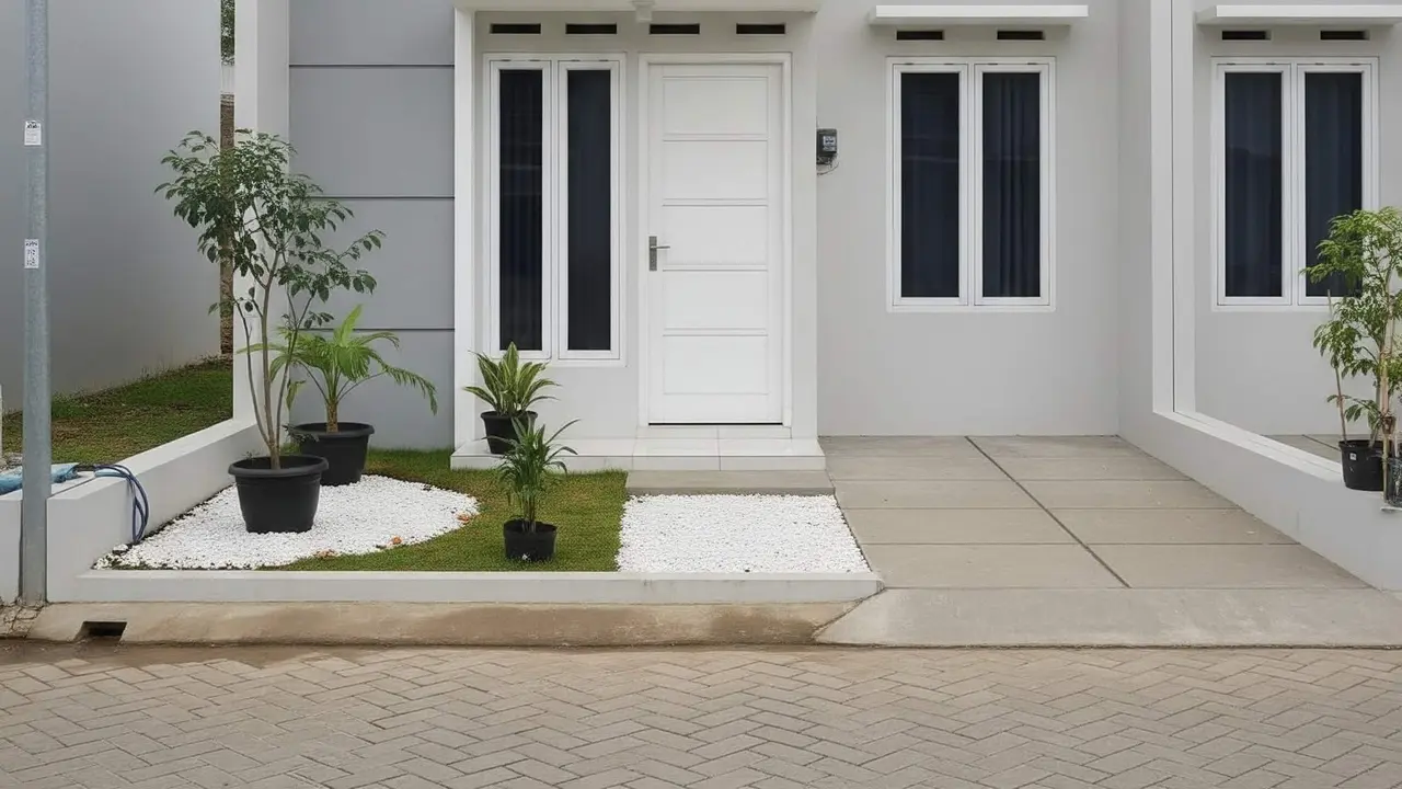 Desain Rumah Mungil Budget Rp 150 Juta di Cluster