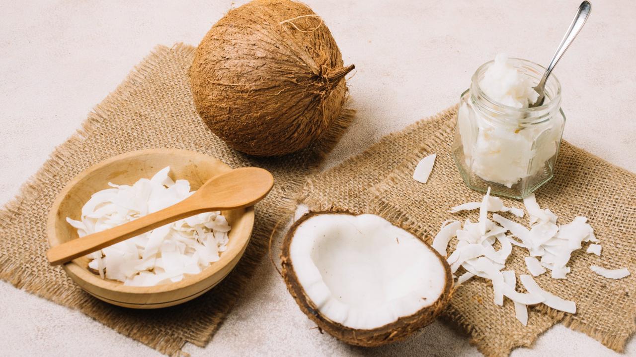 Ilustrasi Daging Kelapa