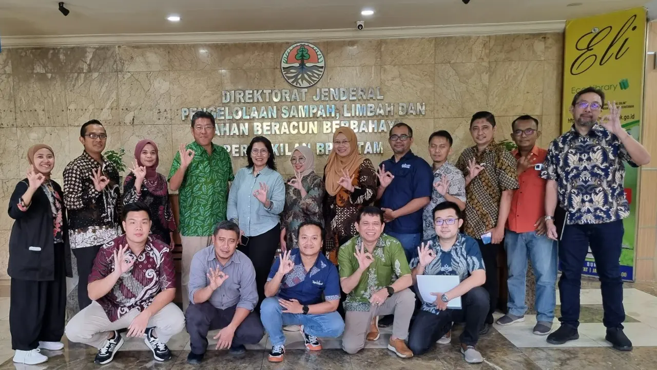 KLHK Apresiasi Komitmen Asparminas dalam Mendukung Peta Jalan Pengurangan Sampah