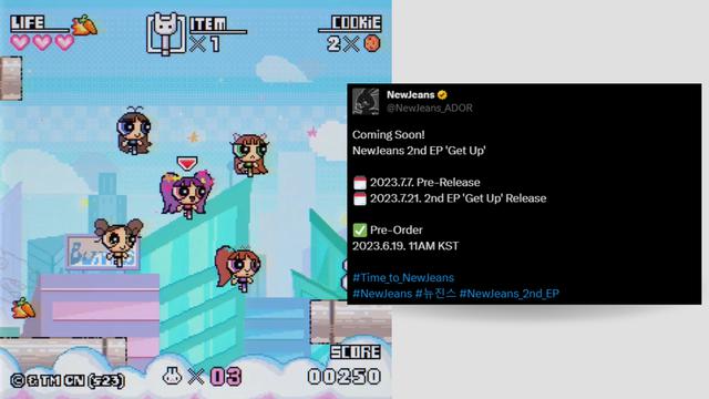 Pengumuman comeback NewJeans yang akan rilis EP album kedua.