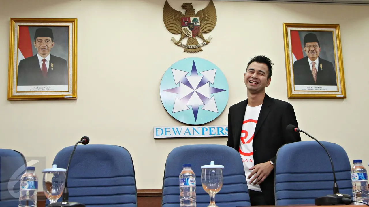 20151118-Datangi Dewan Pers, Raffi Ahmad Curhat Dilaporkan ke Polisi-Jakarta