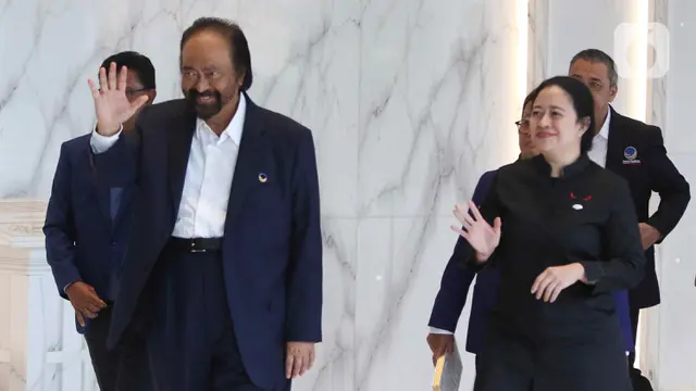 Puan Maharani Temui Surya Paloh