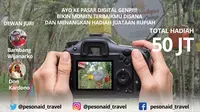 Mengambil tema ‘Destinasi Digital Pasar GenPI’, Kementerian Pariwisata (Kemenpar) menggelar Lomba Foto Instagram periode 16-26 November 2018