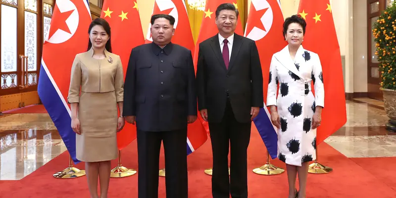 Kim Jong Un dan Presiden China Xi Jinping Bertemu di Beijing