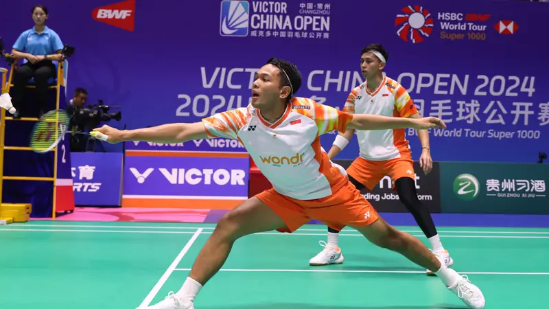 Fajar Alfian/Muhammad Rian Ardianto - China Open 2024 - Bulu Tangkis