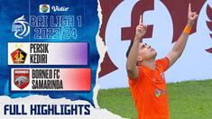 Berita video highlights BRI Liga 1, Persik Kediri tahan imbang Borneo FC 1-1, Senin (3/7/23)