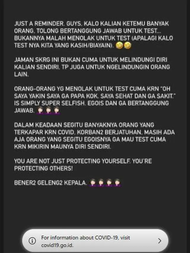 Ungkapan Agnez Mo