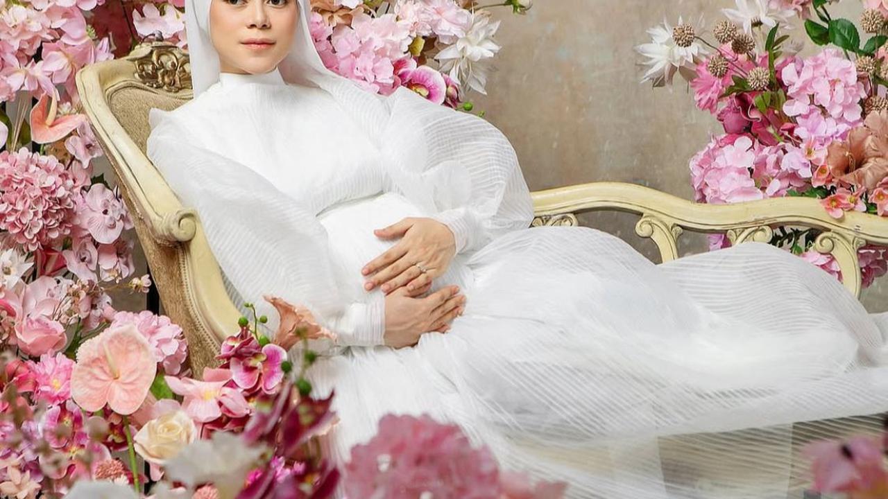 Potret Sederhana Maternity Shoot Lesti Kejora, Aksi Baby Levian Curi Fokus