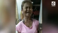 Aksi bernyanyi nenek ini dalam membawakan lagu 'Chandelier' dari SIA membuat warganet tertawa.