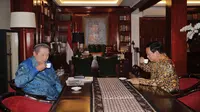SBY bertemu Prabowo di Jalan Kertanegara Jakarta Selatan. (Istimewa)