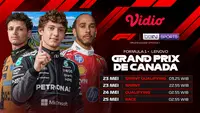 Jadwal Formula 1 GP du Canada 2026 di Vidio
