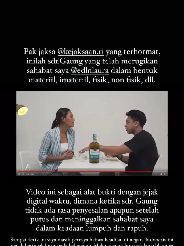 Unggahan Erika Carlina. (Foto: Dok. Instagram @eri.carl)