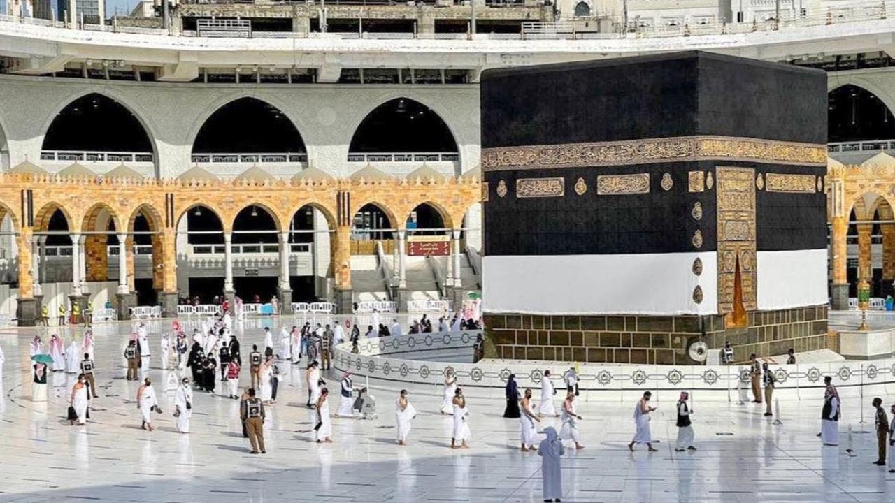 Muslim mulai ritual Haji 2021 pada 17 Juli 2021. (Twitter @reasahaharamain)